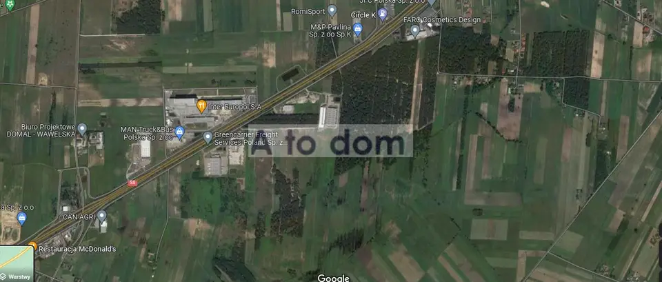 Działka inwestycyjna 1,07 ha, Karpin