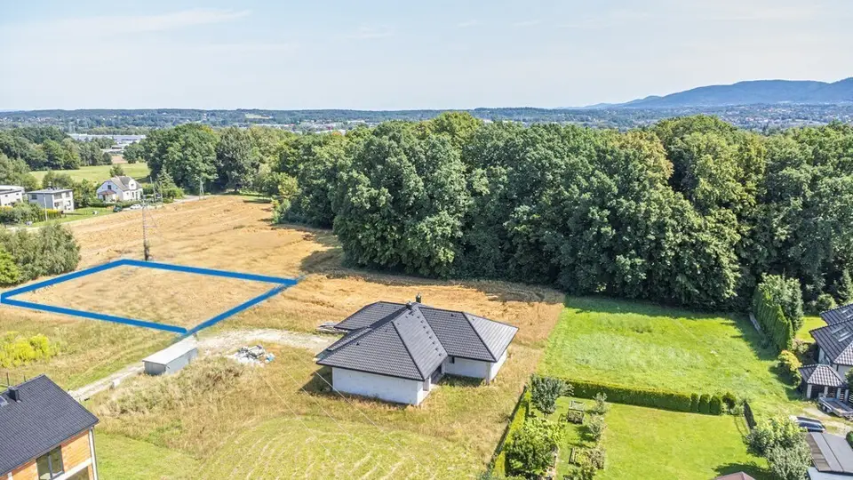 Działka budowlana 1 196 m², Bielsko-Biała
