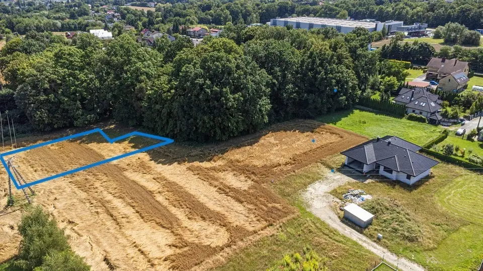 Działka budowlana 1 151 m², Bielsko-Biała