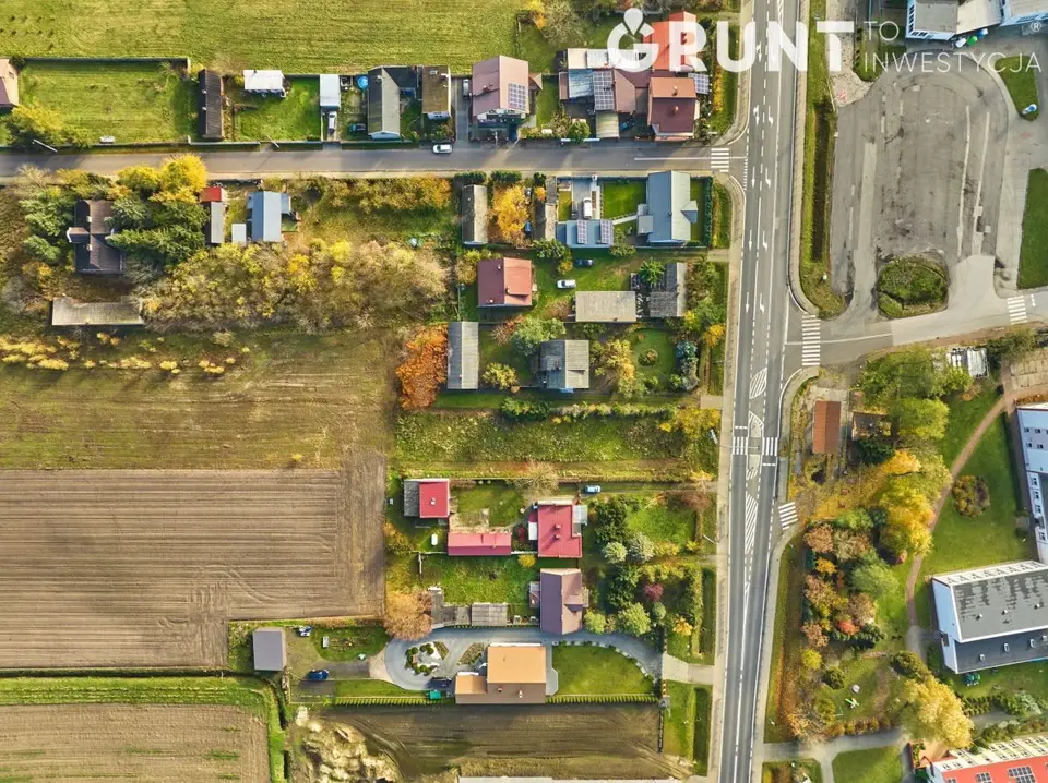 Działka budowlana 821 m², Skierniewice
