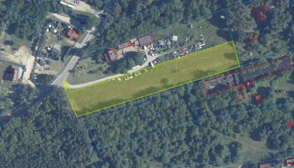 Działka budowlana 6 099 m², Emilia