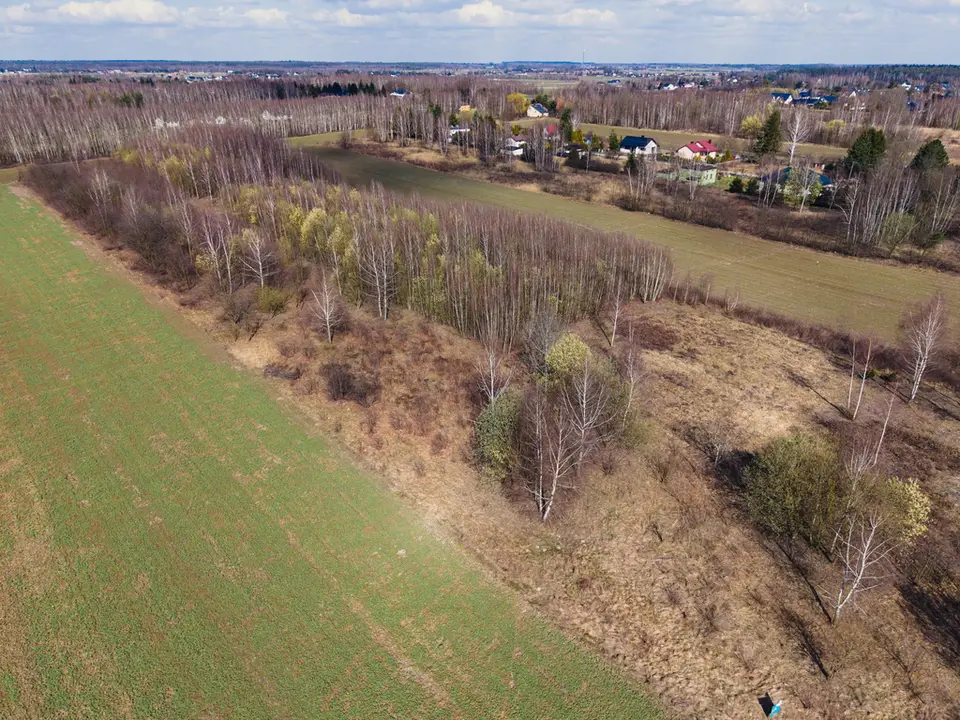 Działka budowlana 966 m², Justynów
