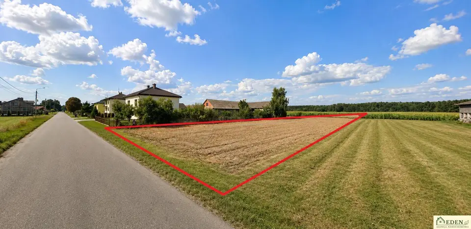 Działka budowlana i rolna 1,08 ha, Anonin