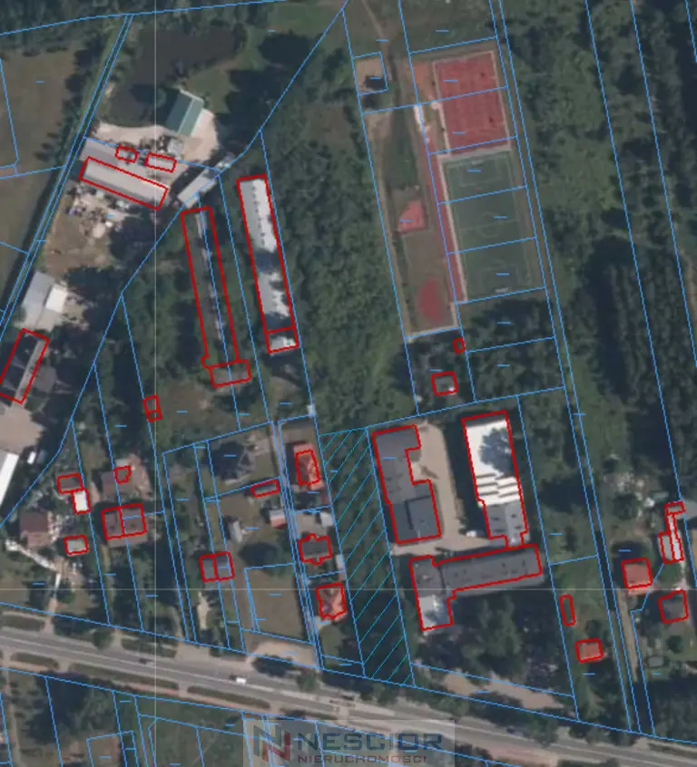 Działka budowlana i inwestycyjna 1 567 m², Nowe Iganie
