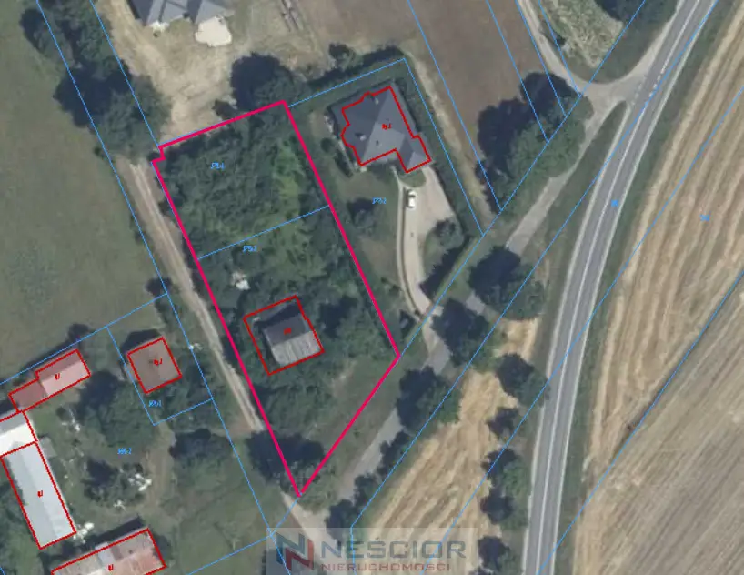 Działka budowlana 2 400 m², Platerów