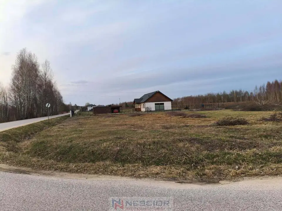 Działka budowlana 2 498 m², Tyborów