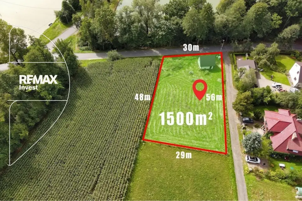 Działka budowlana 1 500 m², Stara Wieś