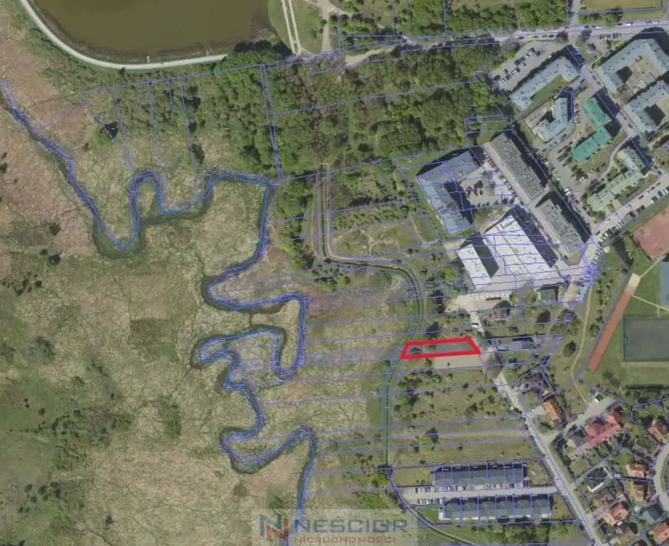Działka budowlana 598 m², Siedlce