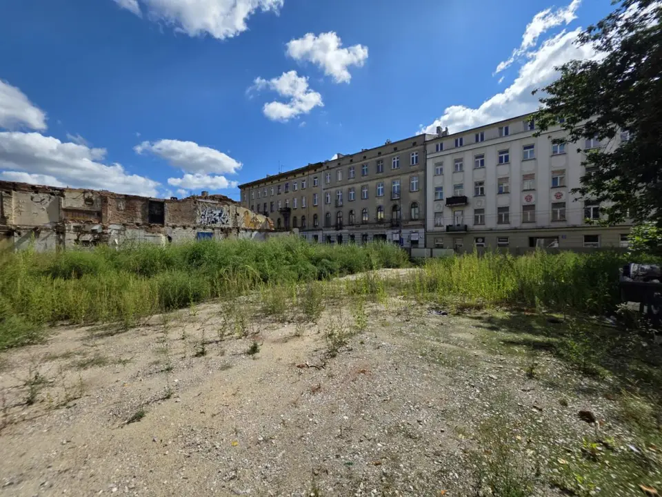 Działka budowlana i inwestycyjna 1 326 m², Łódź, Polesie