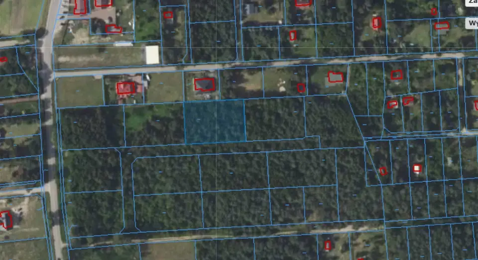Działka budowlana 2 046 m², Błędowo
