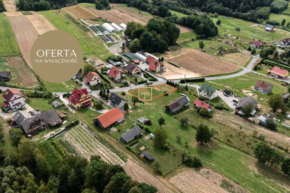 Działka budowlana 900 m², Królówka