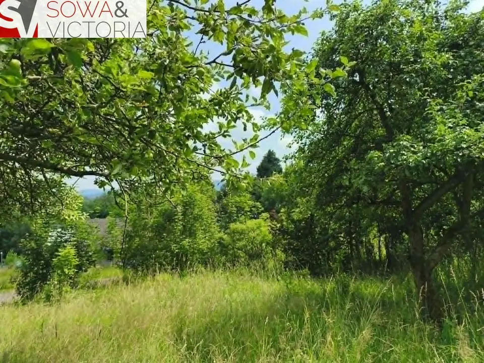 Działka budowlana 1 200 m², Jedlina-Zdrój, Glinica