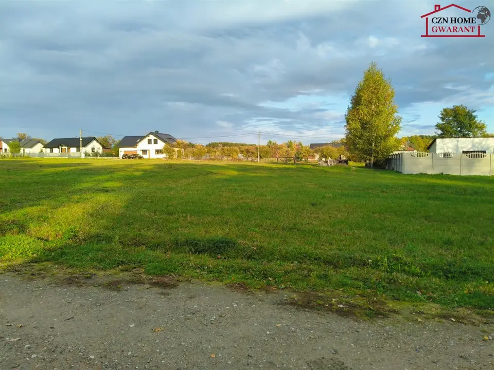 Działka budowlana 1 134 m², Barcząca