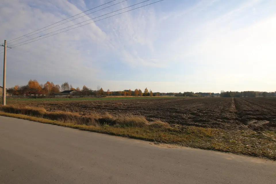 Działka budowlana 6 558 m², Sobolew-Kolonia