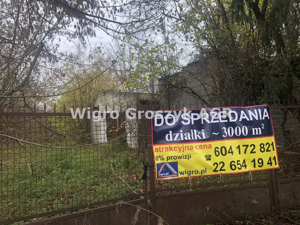Działka rolna 3 040 m², Kępa Kiełpińska