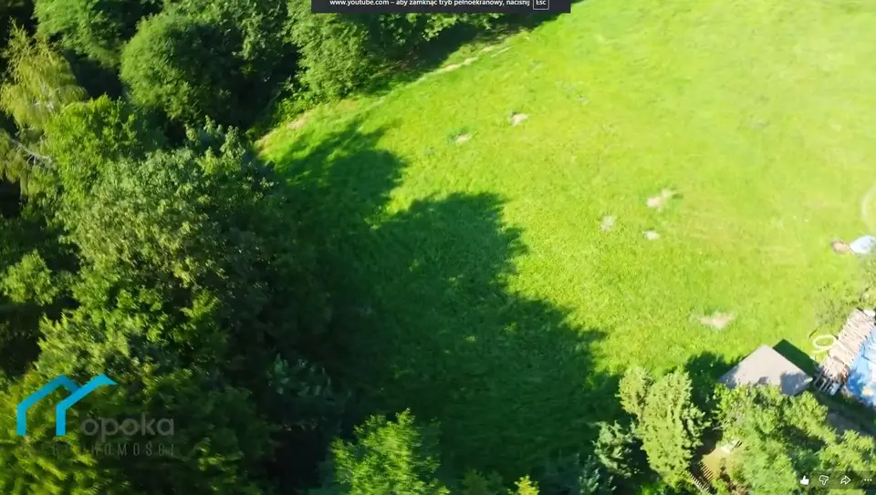 Działka budowlana 871 m², Górki Wielkie