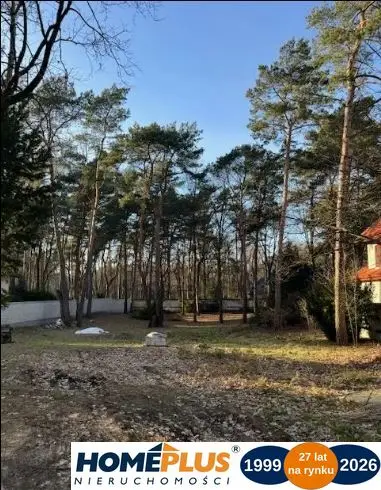 Działka budowlana 1 619 m², Łomianki, Dąbrowa Leśna
