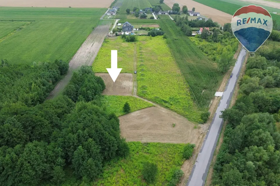 Działka budowlana 1 501 m², Kłudno Nowe