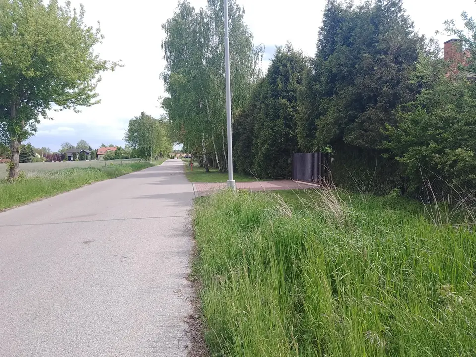 Działka budowlana 914 m², Niesułków-Kolonia