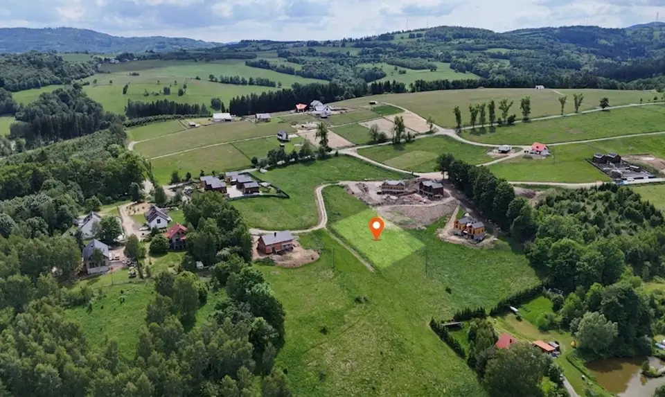 Działka budowlana 2 546 m², Zagórze Śląskie