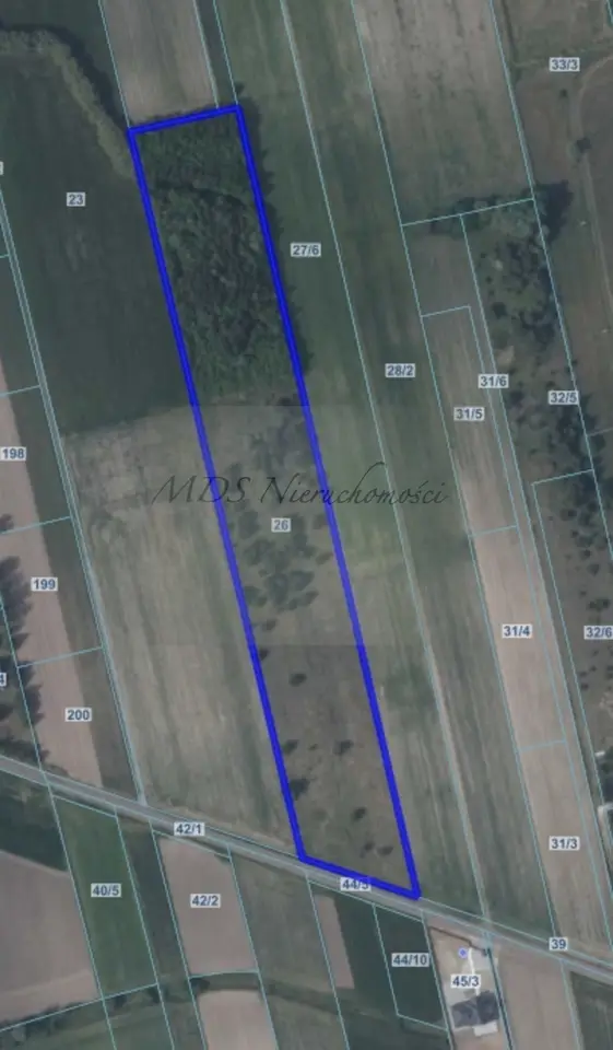 Działka budowlana 2,22 ha, Rzęszyce