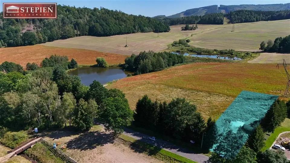 Działka budowlana 1 626 m², Wieściszowice