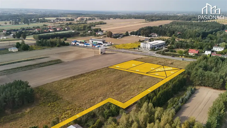 Działka budowlana 941 m², Łuszczów Pierwszy