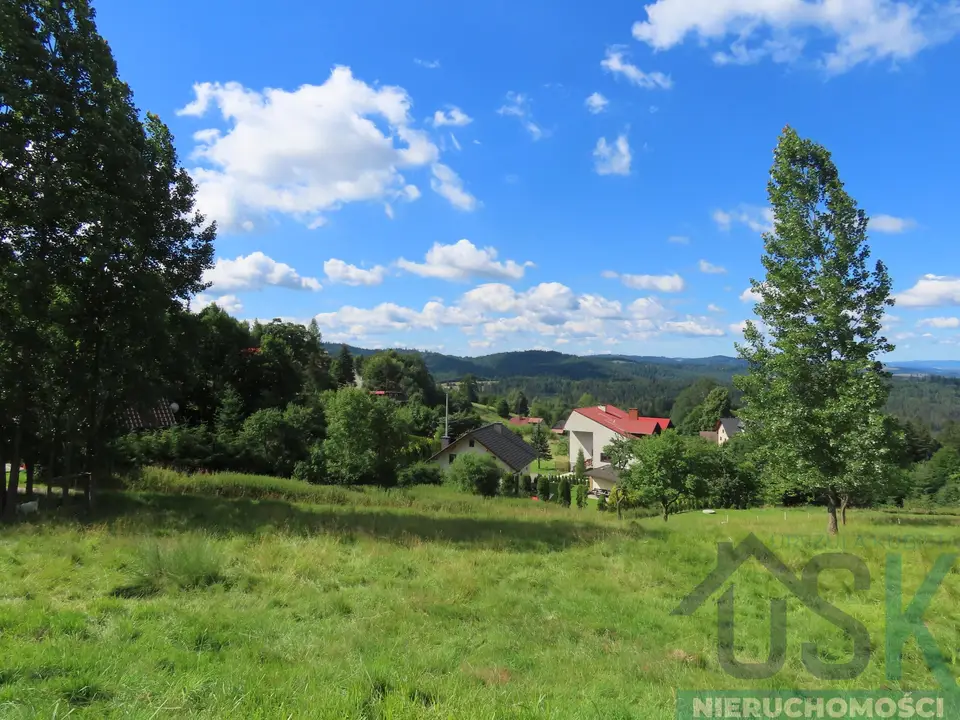 Działka budowlana 1 992 m², Koniaków
