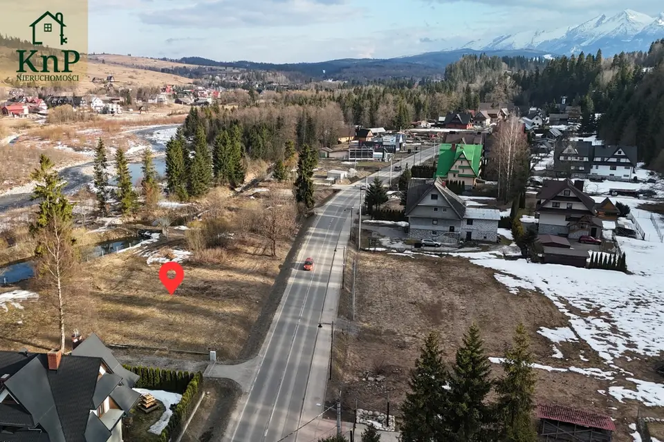 Działka budowlana 749 m², Bukowina Tatrzańska