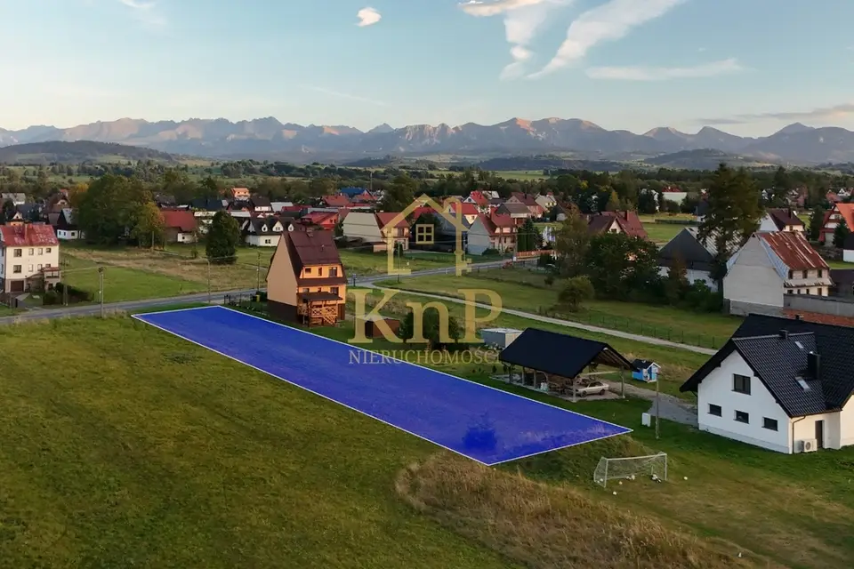 Działka budowlana i inwestycyjna 1 637 m², Czarny Dunajec