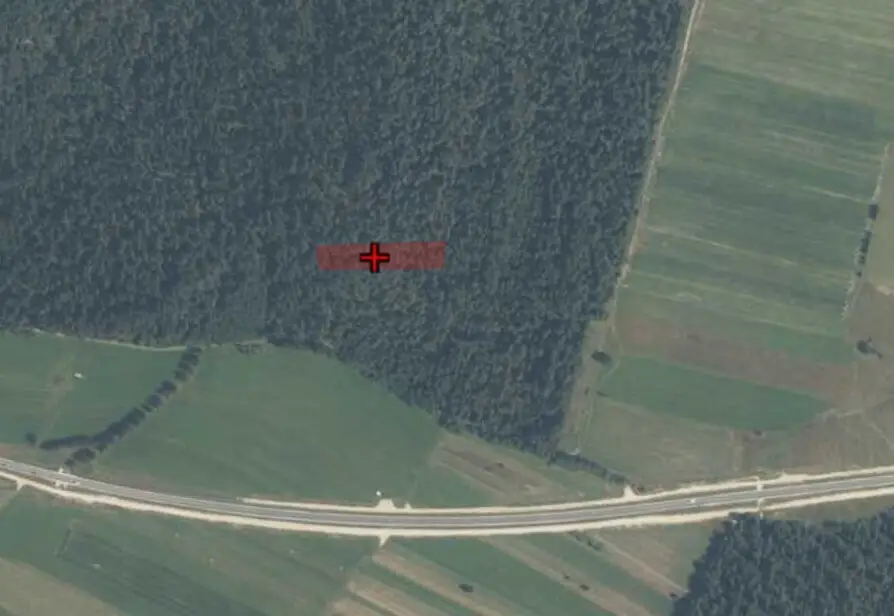 Działka leśna 3 428 m², Ostrowsko