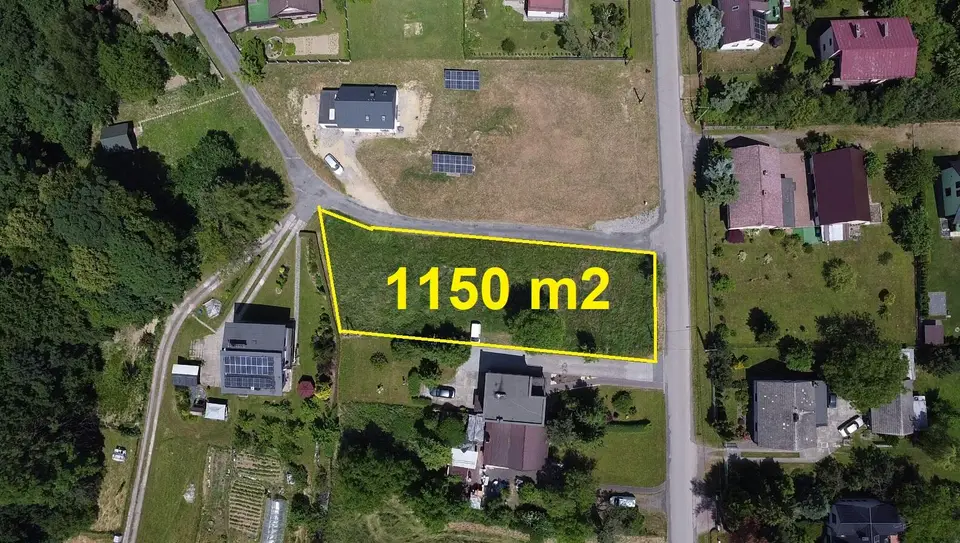 Działka budowlana 1 150 m², Cieszyn