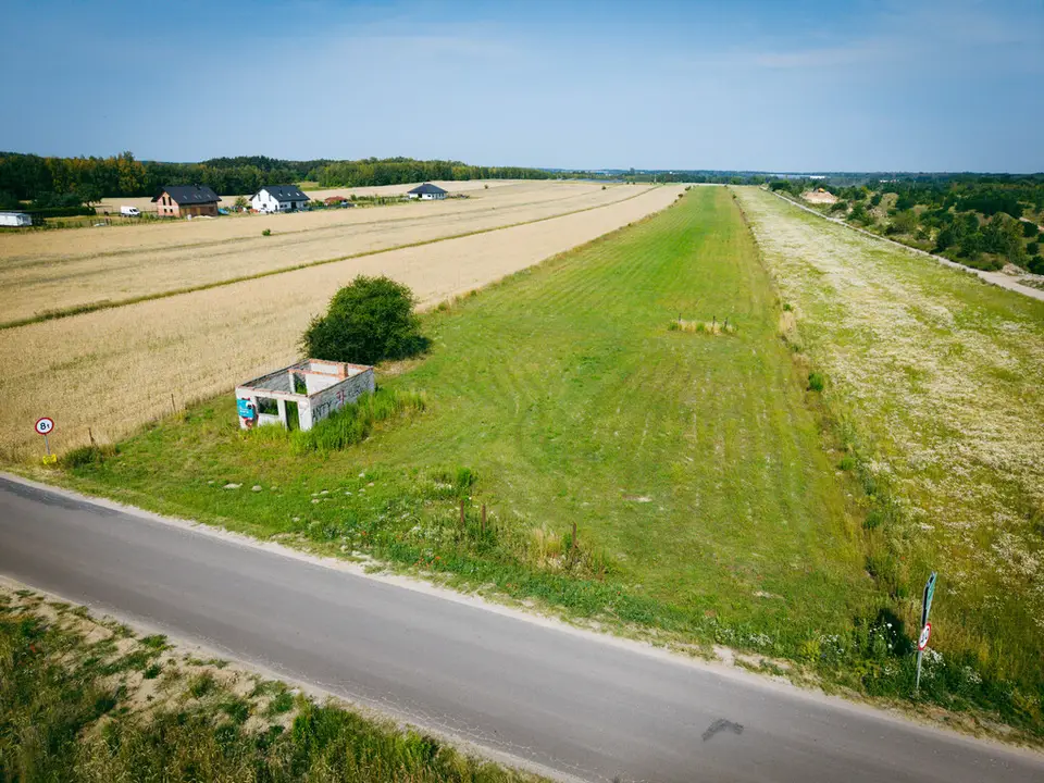 Działka budowlana 1,91 ha, Dąbrówka-Strumiany