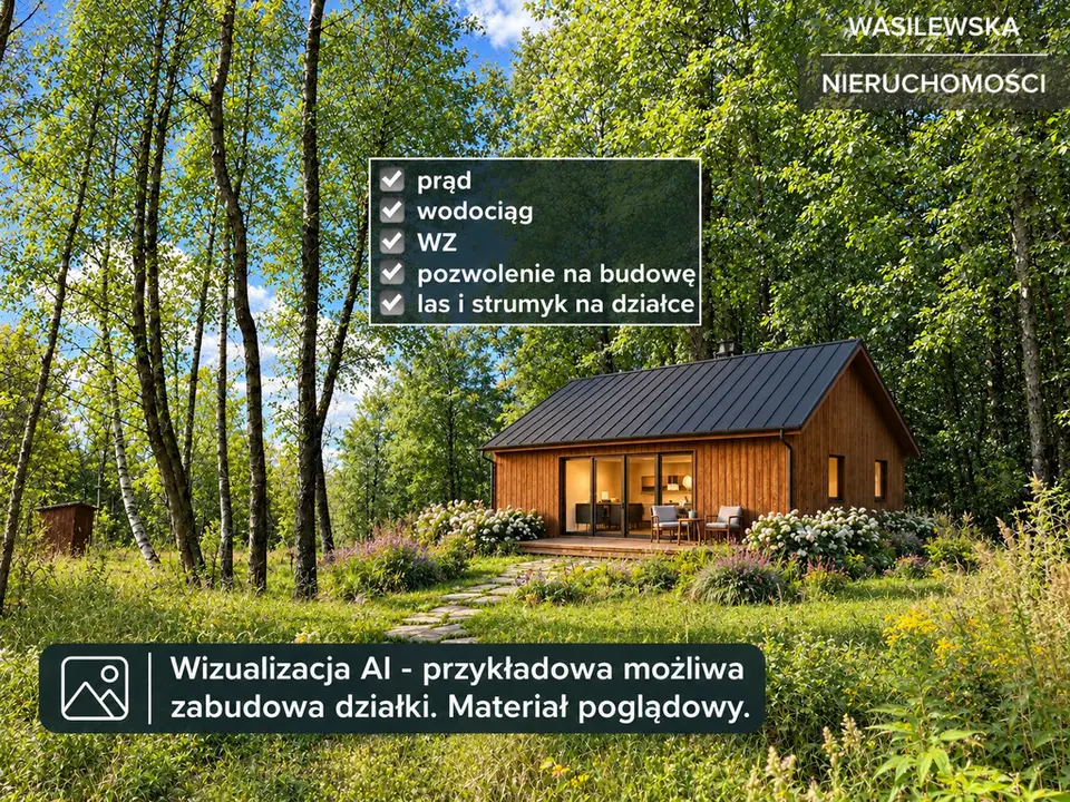 Działka budowlana 4 103 m², Wręcza