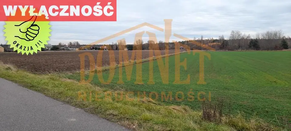 Działka budowlana 2 618 m², Czeczotki