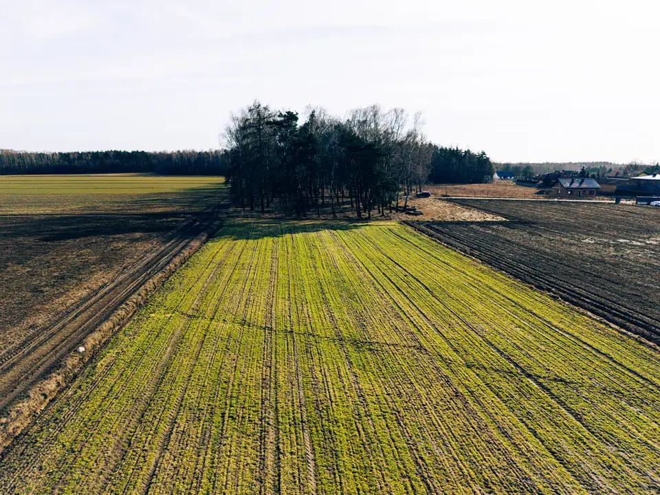Działka budowlana 1 066 m², Nowy Bedoń
