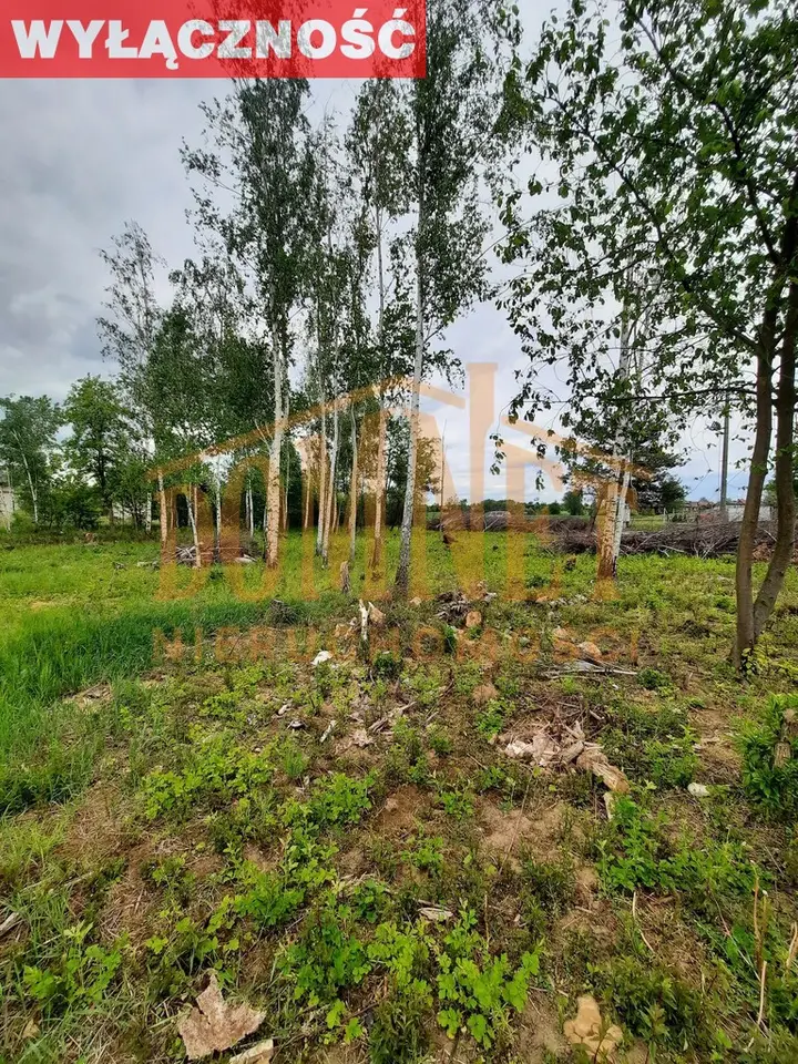 Działka budowlana 1 068 m², Kazuń Polski