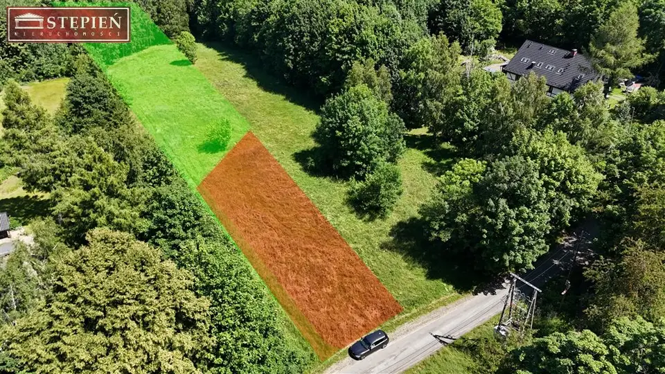 Działka budowlana 5 493 m², Antoniów