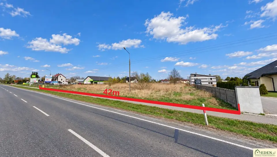 Działka budowlana 5 442 m², Gołaszyn