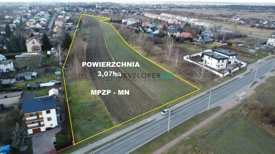 Działka budowlana 3,07 ha, Siedlce