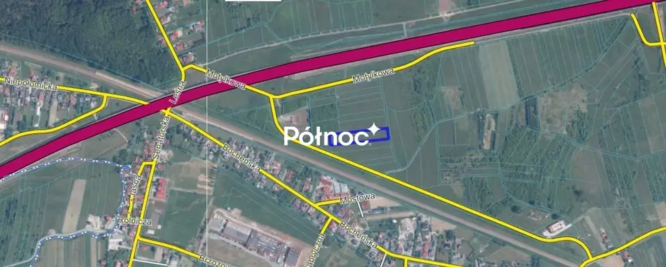 Działka rolna 4 965 m², Stanisławice