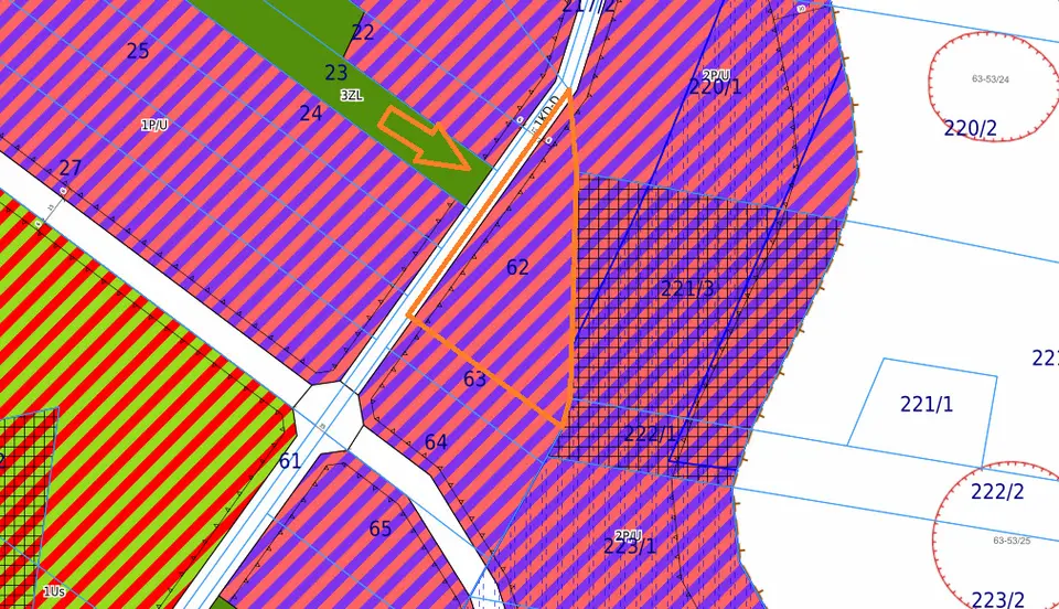 Działka inwestycyjna 7 228 m², Tymianka