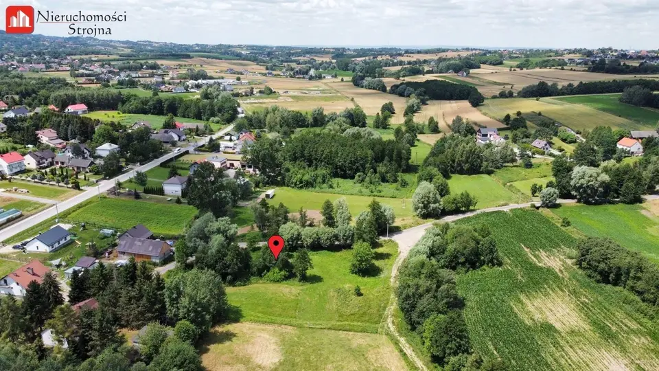 Działka budowlana 1 303 m², Zabłocie