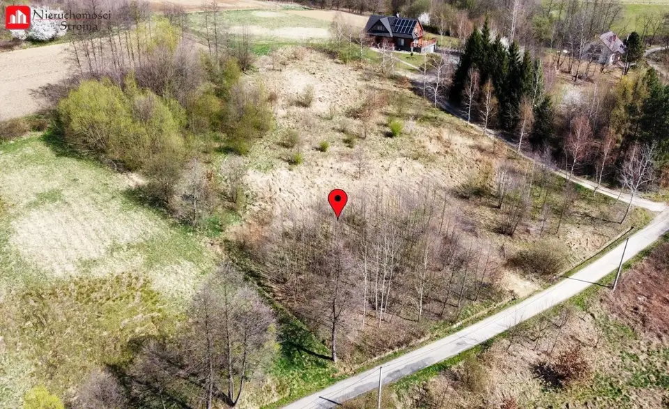 Działka budowlana 1 187 m², Sułów