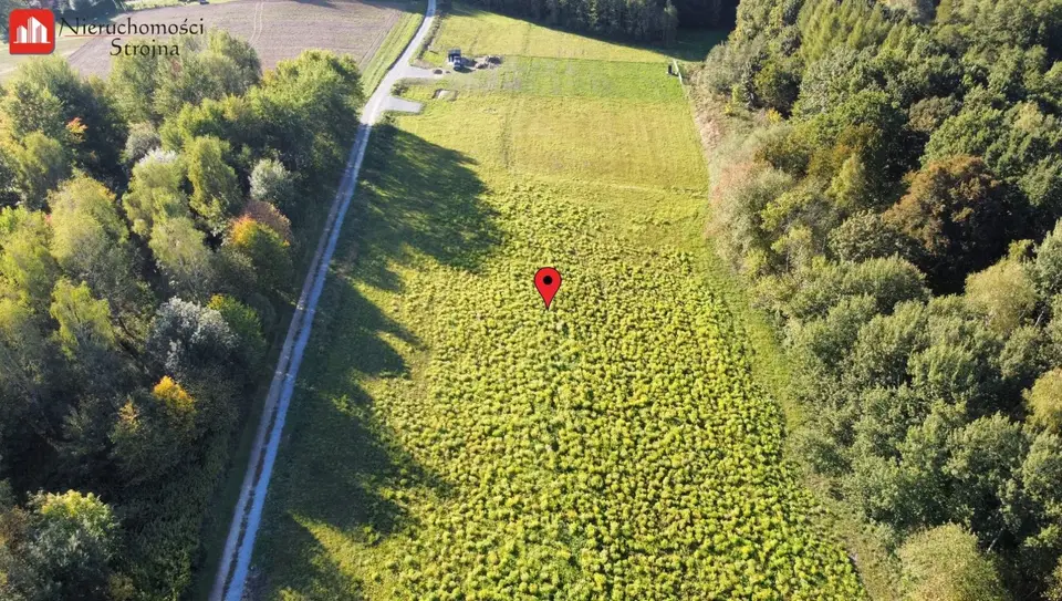 Działka budowlana 2 582 m², Grajów