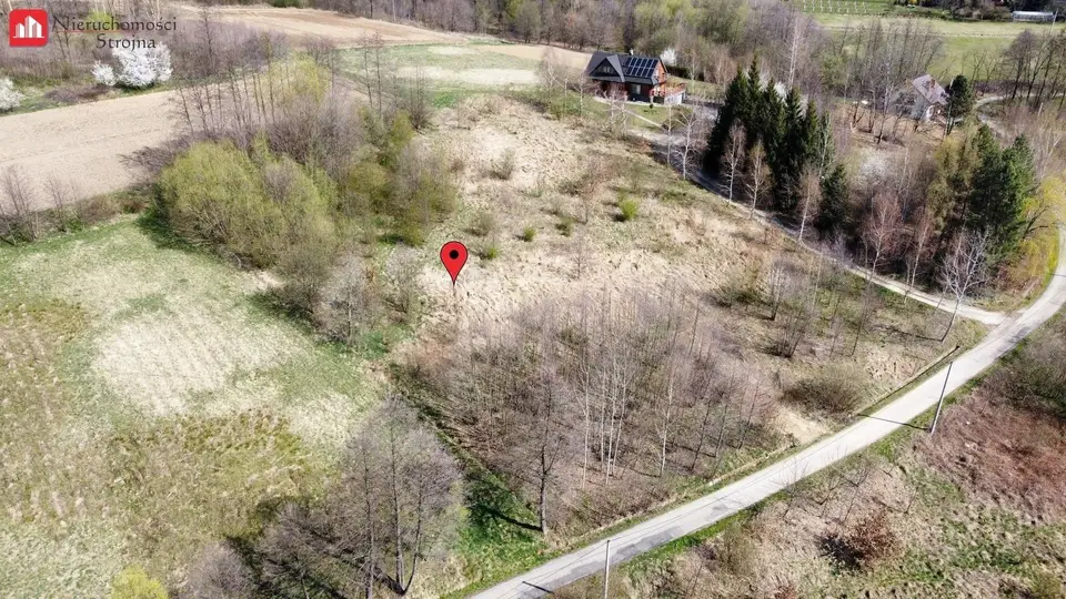 Działka budowlana 2 537 m², Sułów