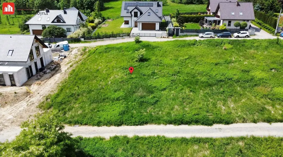Działka budowlana 1 030 m², Tomaszkowice