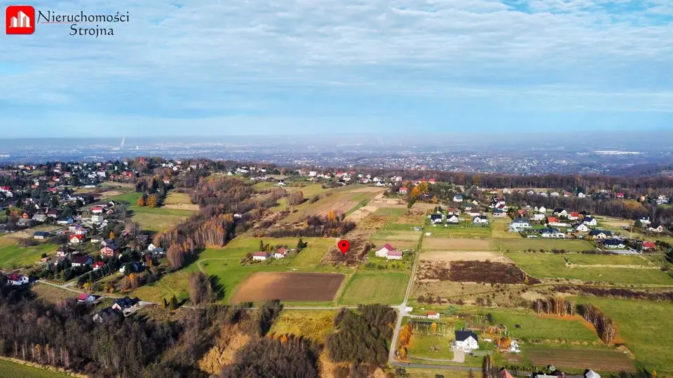 Działka budowlana 1 204 m², Chorągwica
