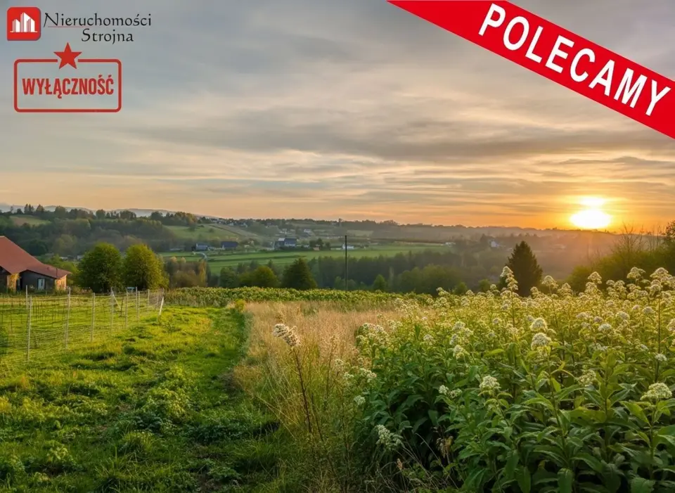 Działka budowlana 2 703 m², Chorągwica