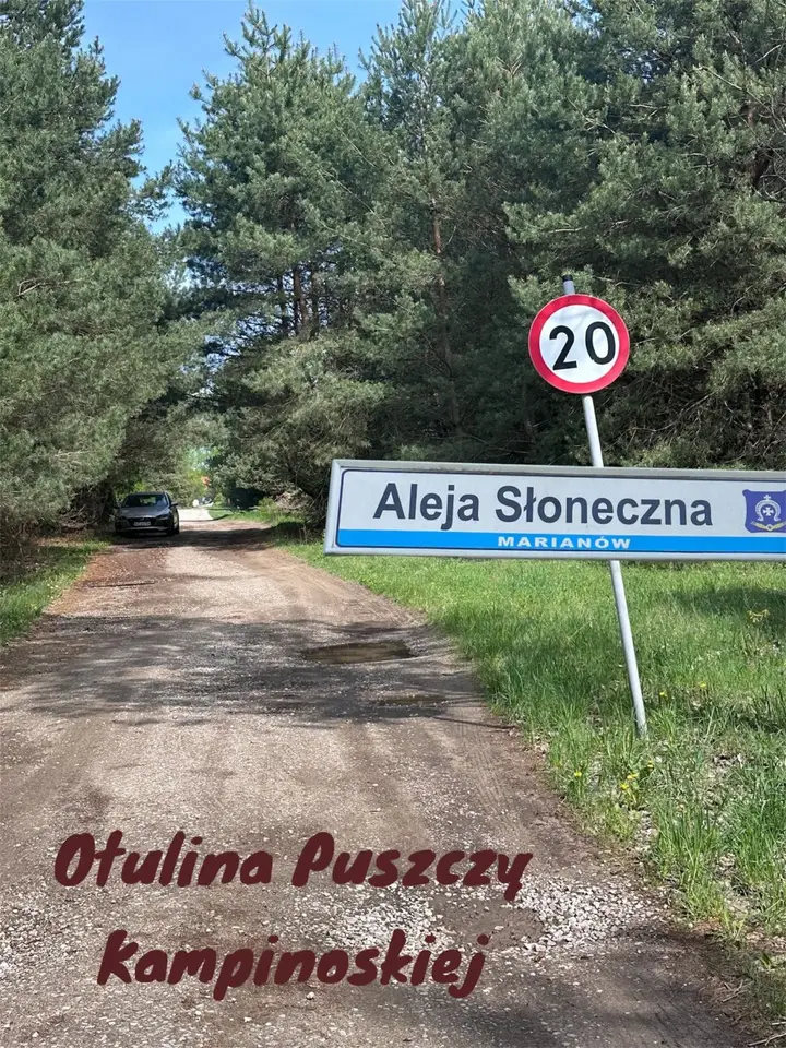 Działka budowlana 1 600 m², Marianów
